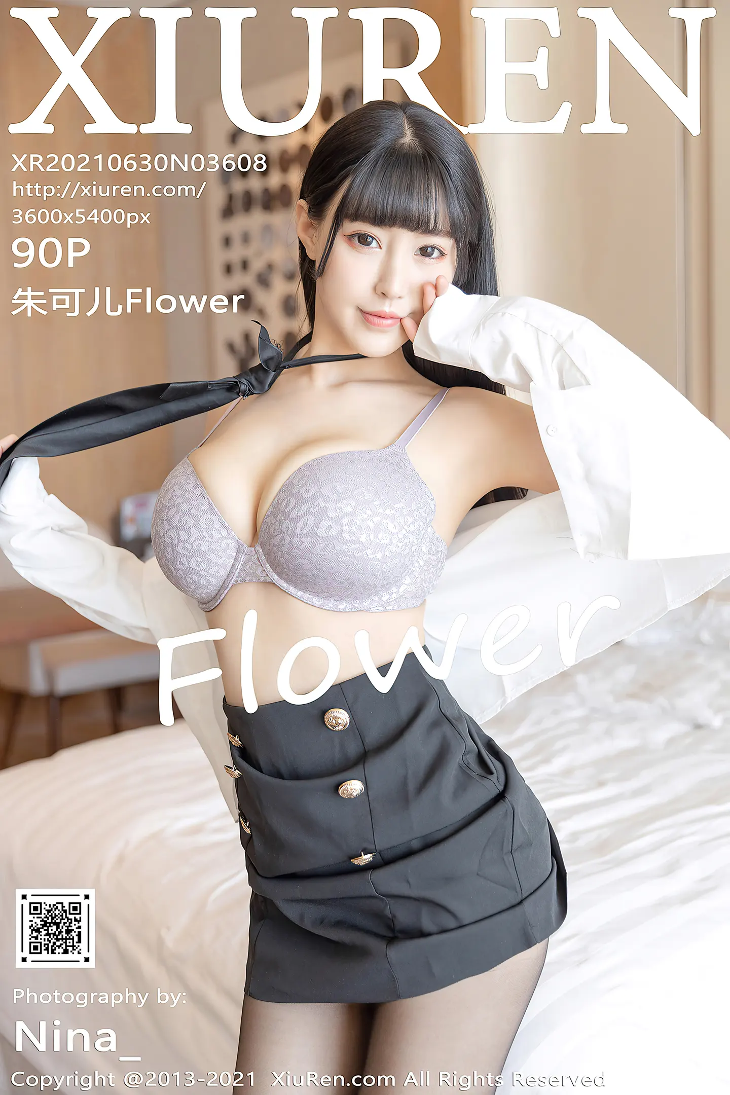 [XiuRen秀人网]No.3608_女神朱可儿Flower厦门旅拍黑短裙下开档黑丝秀惹火身材诱惑写真90P-秀人网 - XiuRen.Xyz
